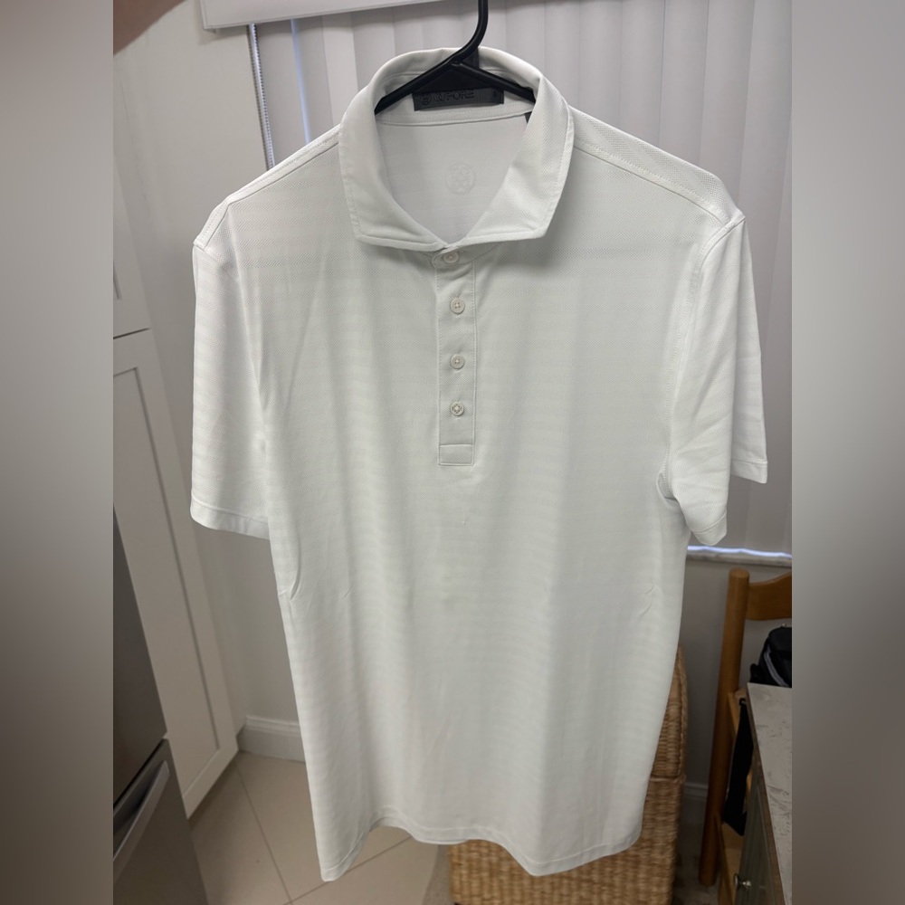 G/FORE Classic White Polo Shirt